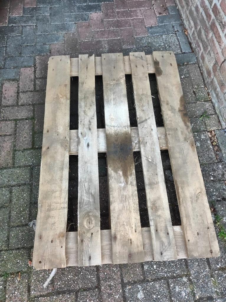 EPAL pallet, Ophalen, Gebruikt, 50 mm of meer, Pallet