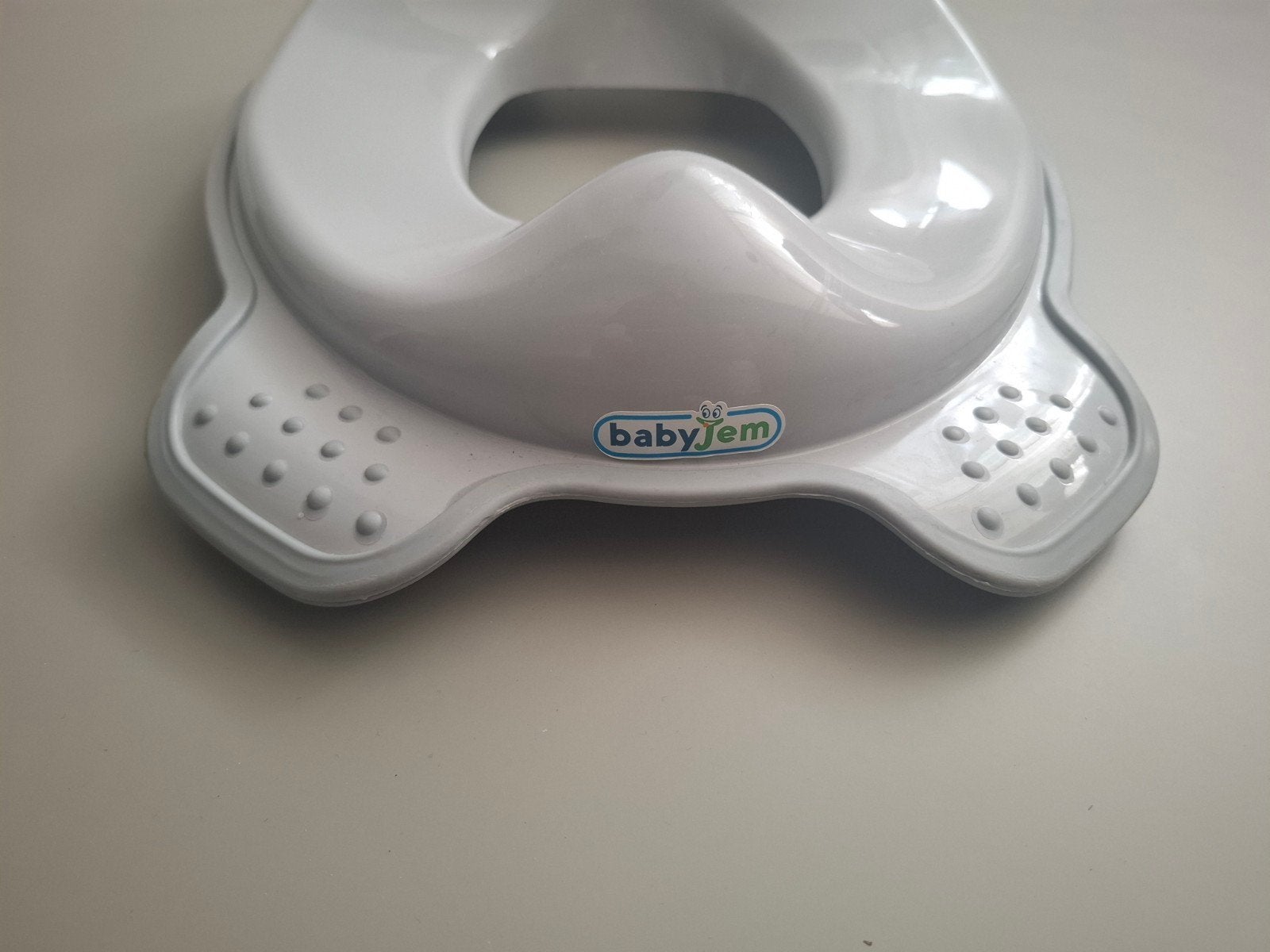 Babyjem Toiletverkleiner - Grijs/Wit, Ophalen of Verzenden, Gebruikt