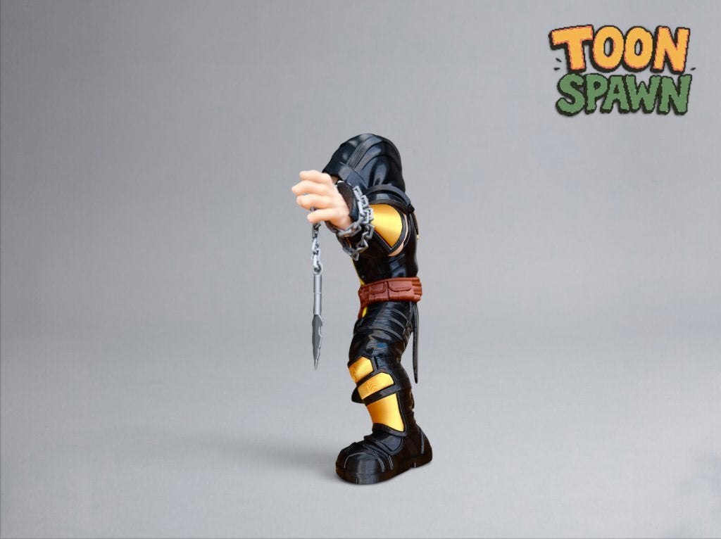 Scorpion 30cm – Mortal Kombat, Ophalen of Verzenden, Nieuw, Fantasy