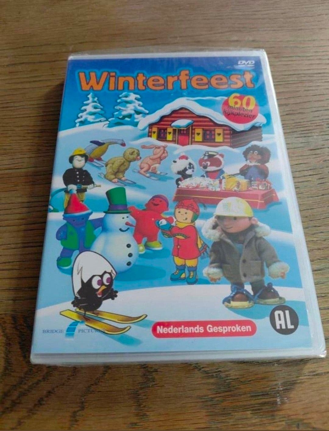 Winterfeest dvd. Met o.a. Bob de Bouwer. NIEUW IN SEAL., Cd's en Dvd's, Alle leeftijden, Tv-serie, Ophalen of Verzenden, Familie