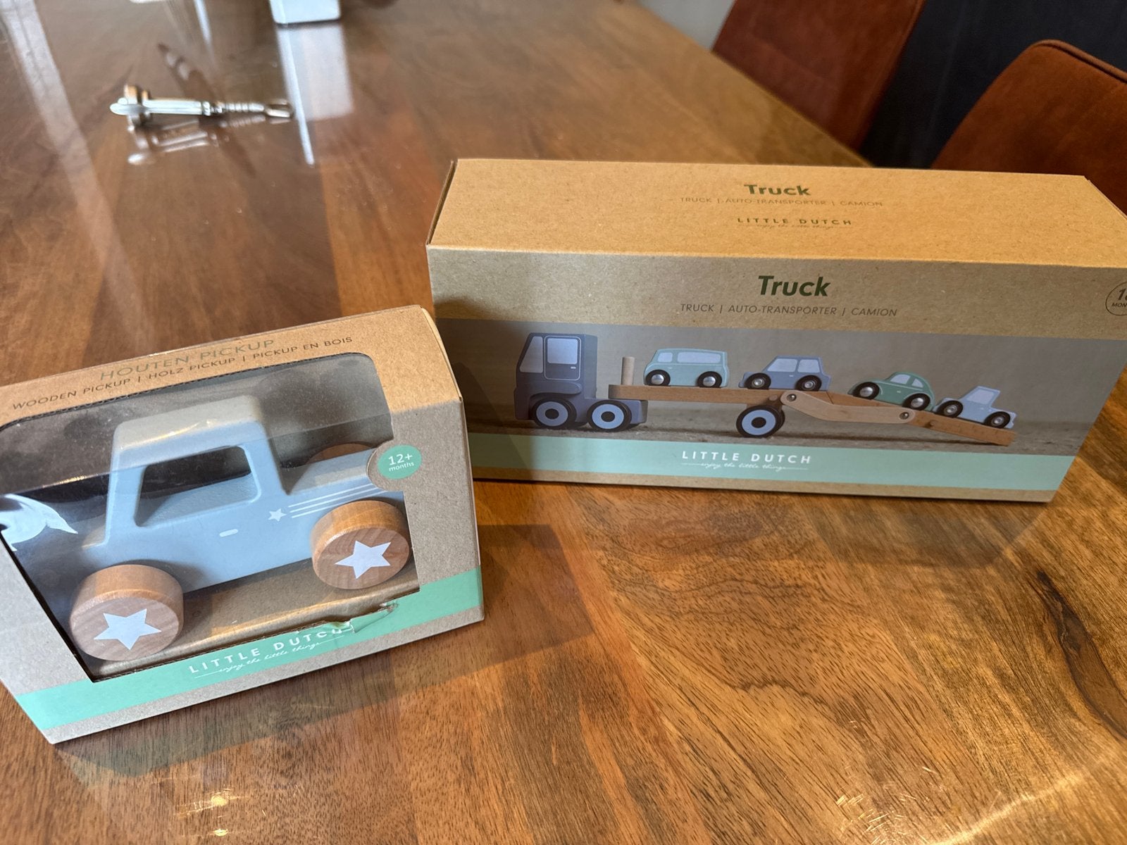 Little Dutch Houten Truck en Pickup - Nieuw in verpakking, Ophalen of Verzenden, Nieuw, Auto, Met wieltjes