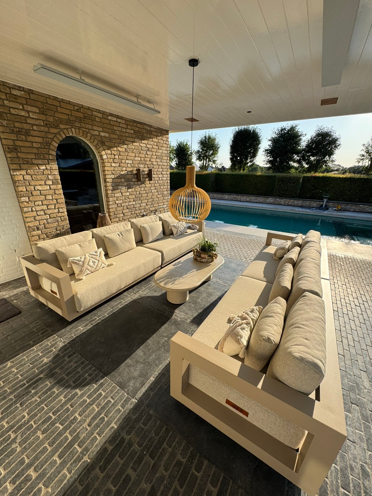 Metropolitan loungeset hoekbank 4 Seasons outdoor 4SO, Tuin en Terras, Ophalen of Verzenden, Nieuw, Aluminium