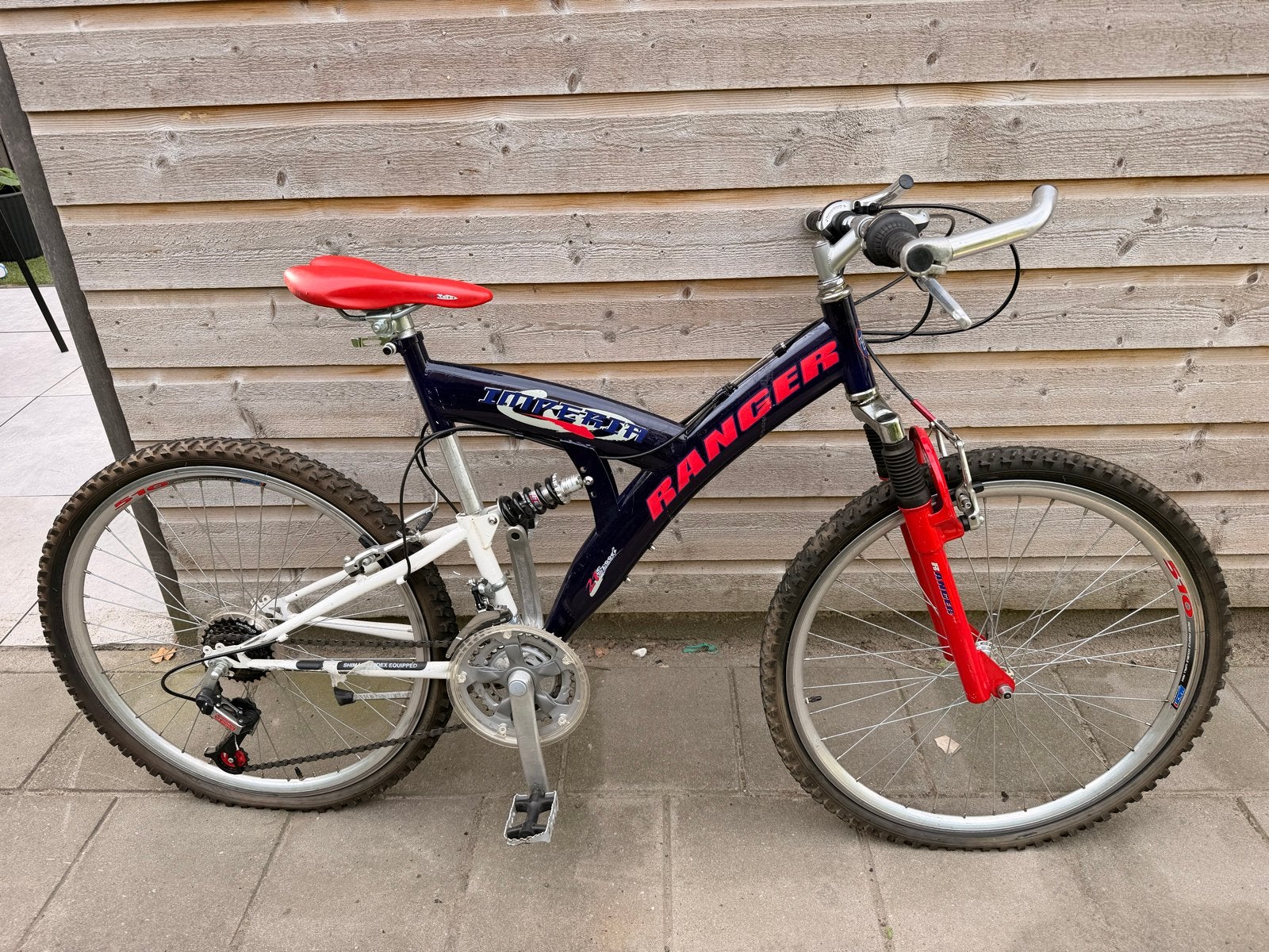 Ranger Mountainbike - Full Suspension, Gebruikt, Schijfrem, 53 tot 57 cm, Ophalen
