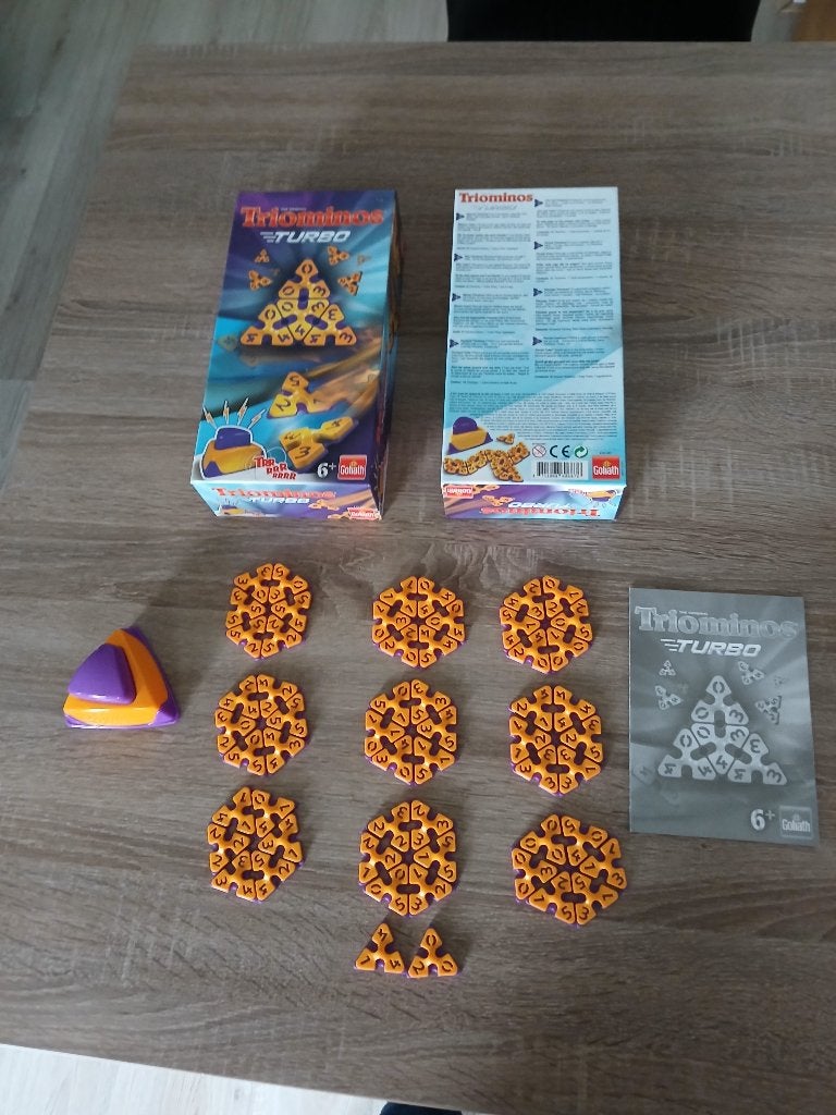 Triominos Turbo nieuw, Een of twee spelers, Ophalen of Verzenden, Nieuw