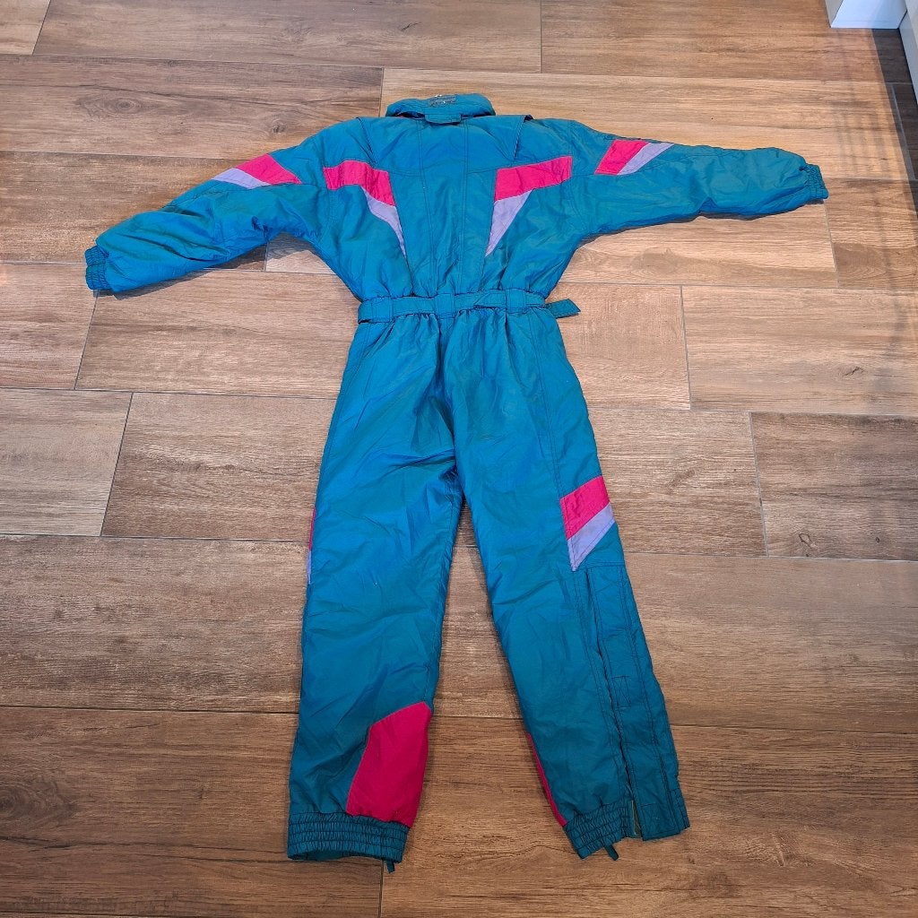Vintage / retro 90s fout skipak maat M / 48 merk Monplay, Kleding | Heren, Maat 48/50 (M), Monplay, Ophalen of Verzenden, Gedragen