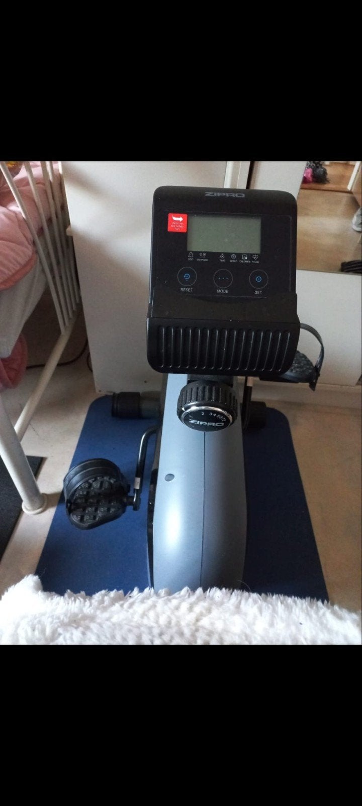 Zipro Vision ligfiets hometrainer, Ophalen, Zo goed als nieuw, Hometrainer