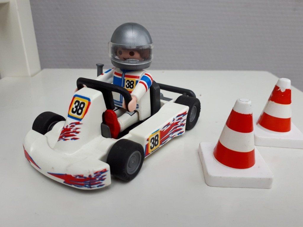Playmobil kart, Ophalen of Verzenden, Zo goed als nieuw, Complete set, Voertuig