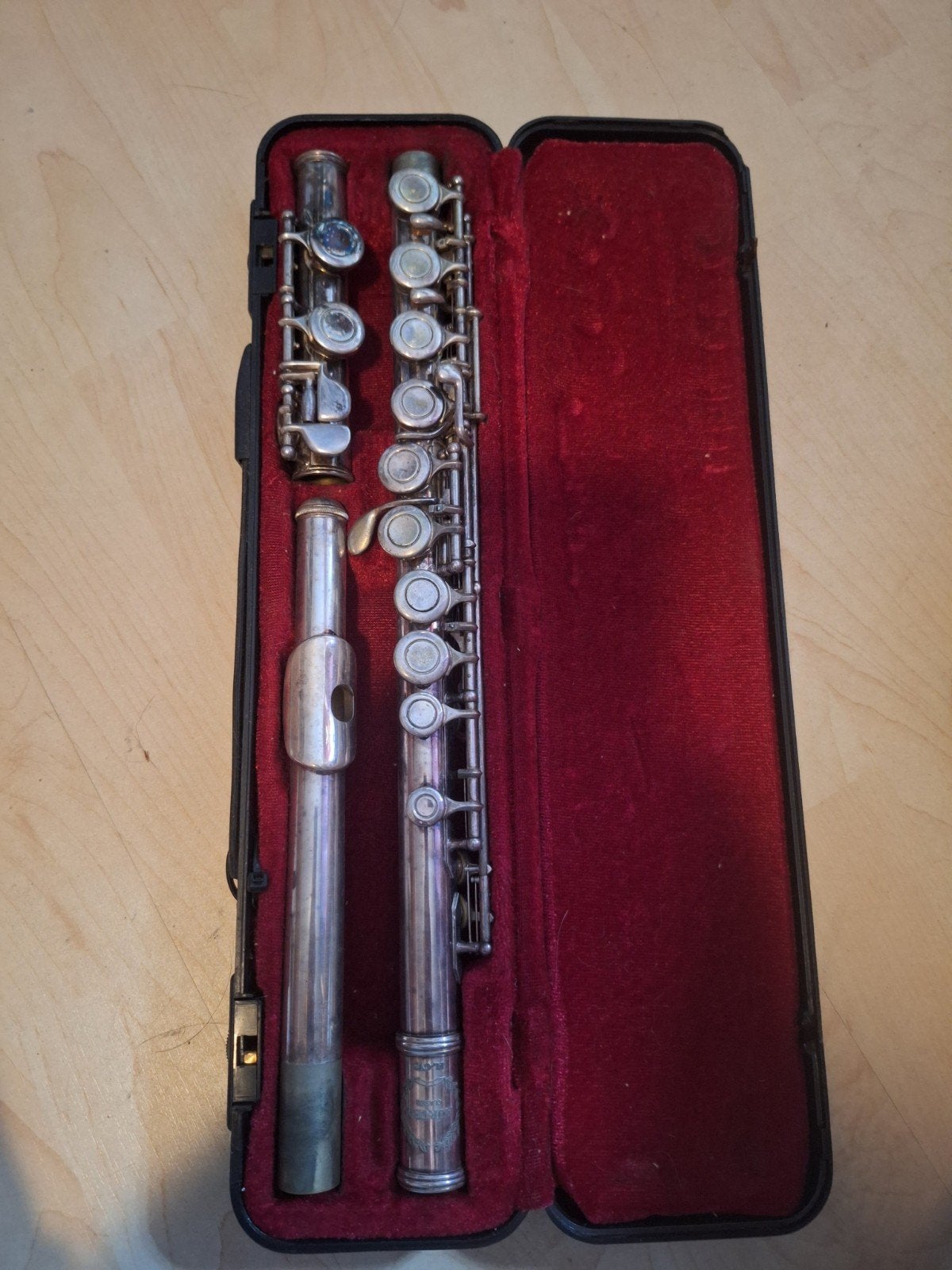 Aurora Classic Dwarsfluit met Koffer, Muziek en Instrumenten, Ophalen of Verzenden, Gebruikt