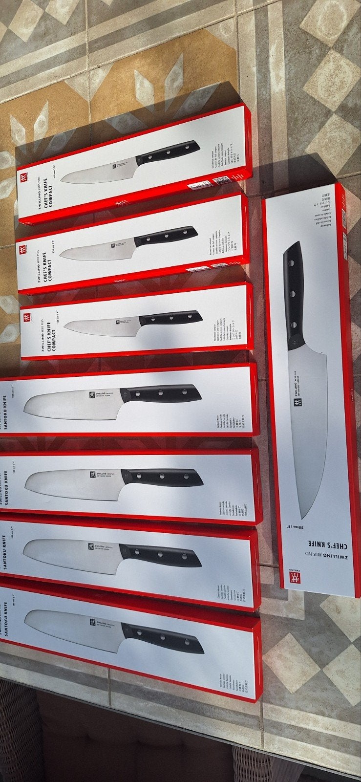 partij Zwilling messen nieuw, Ophalen of Verzenden, Nieuw