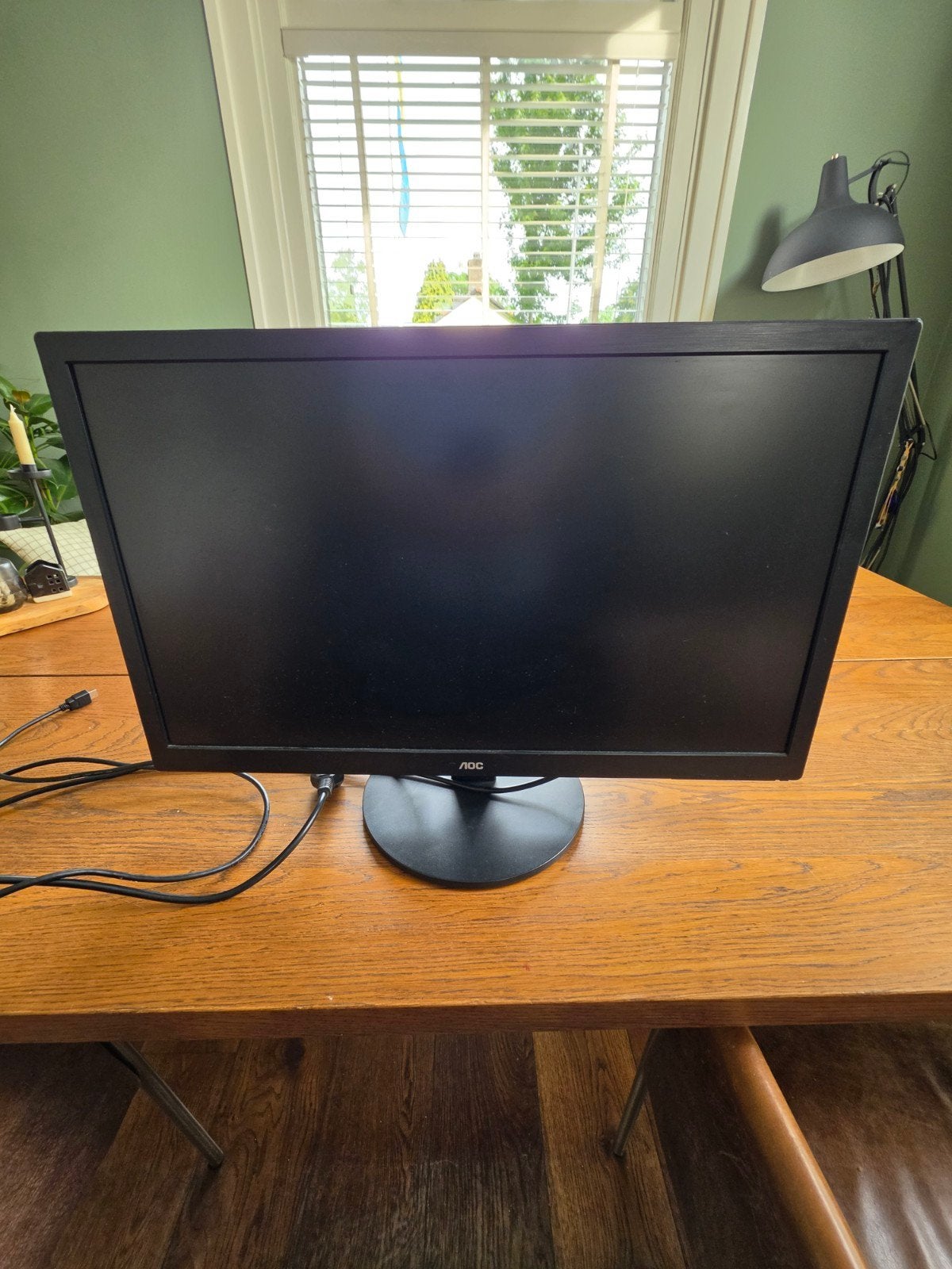 AOC E2770SH monitor - Full HD, 27 inch, Computers en Software, Monitoren, HDMI, Gebruikt, Ophalen of Verzenden, 60 Hz of minder