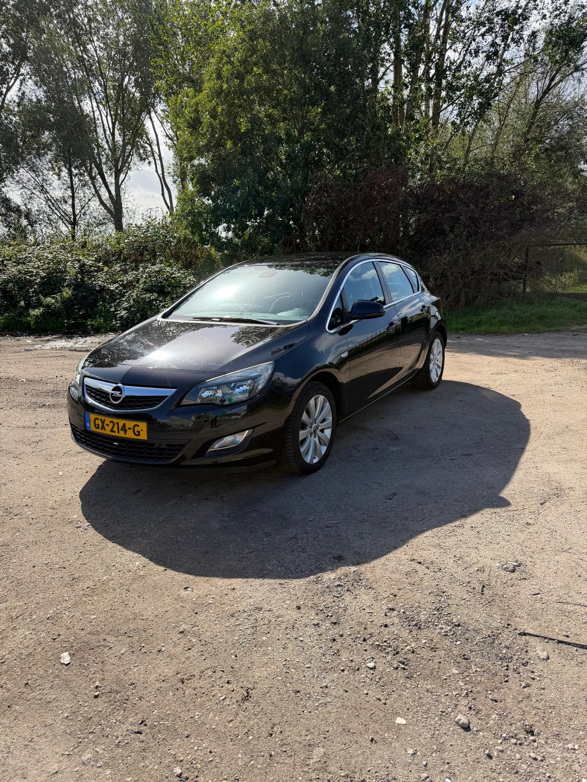 Opel Astra 1.4 Turbo Ecotec 103KW 5-D 2011 Zwart, Auto's, Voorwielaandrijving, 680 kg, 4 cilinders, Zwart