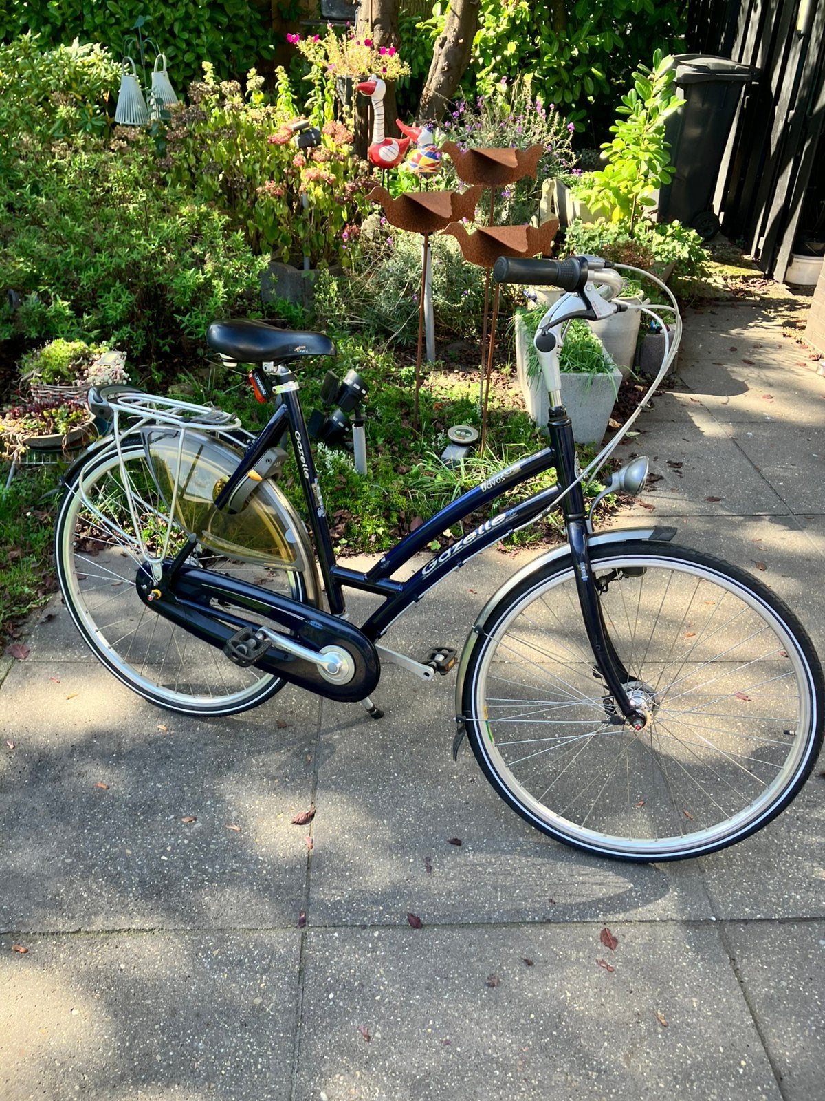 Mooie Gazelle Davos damesfiets., Gebruikt, Versnellingen, Gazelle, 56 cm of meer