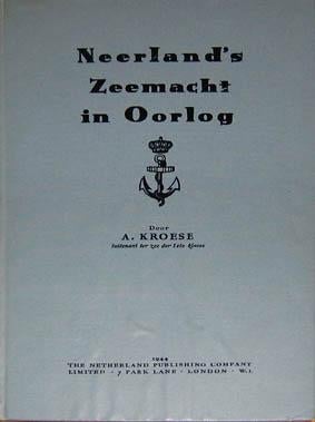 Neerland's Zeemacht in Oorlog , Ophalen of Verzenden, Tweede Wereldoorlog, Zo goed als nieuw, Overige onderwerpen