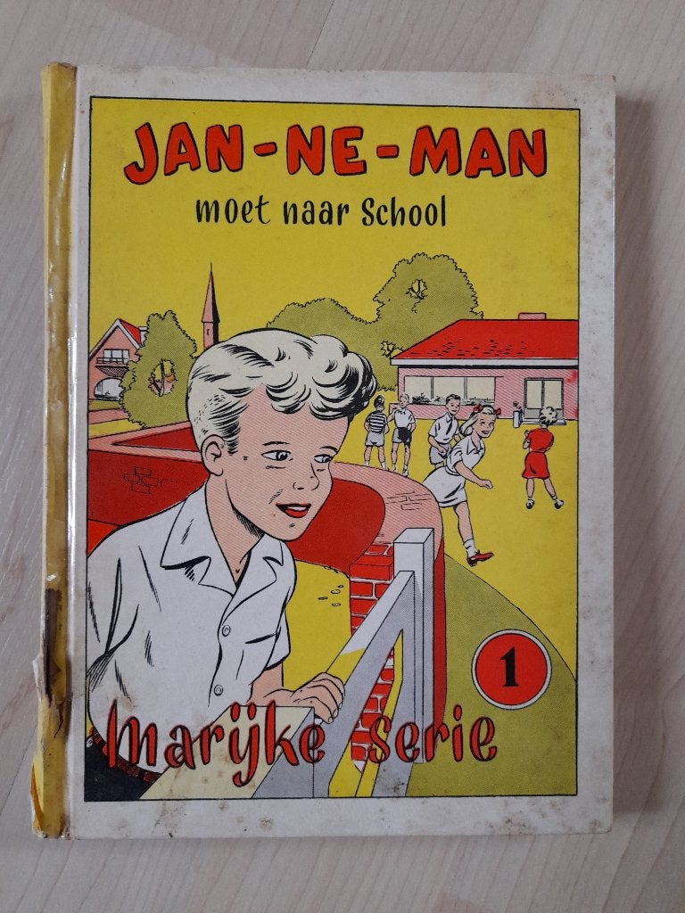 JANNEMAN MOET NAAR SCHOOL  Truus Ophorst Marijke serie, Boeken, Ophalen of Verzenden, Gelezen, Fictie algemeen