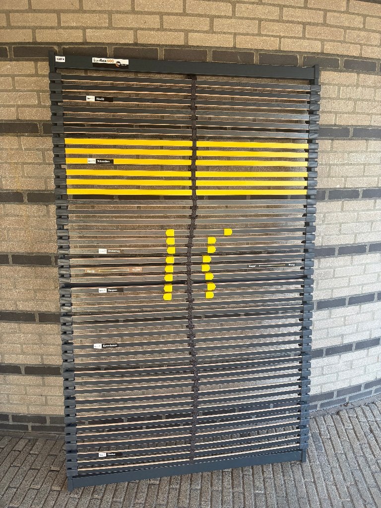 Lattenbodem Bossflex 600 vlak 120x200, Huis en Inrichting, Ophalen, Zo goed als nieuw, Twijfelaar, 120 cm
