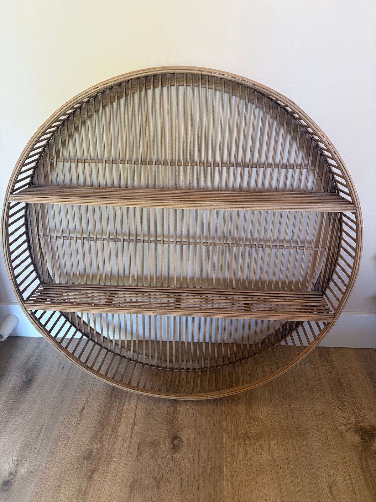 Xenos Rond Wandrek van Bamboe/Hout, Ophalen, Gebruikt
