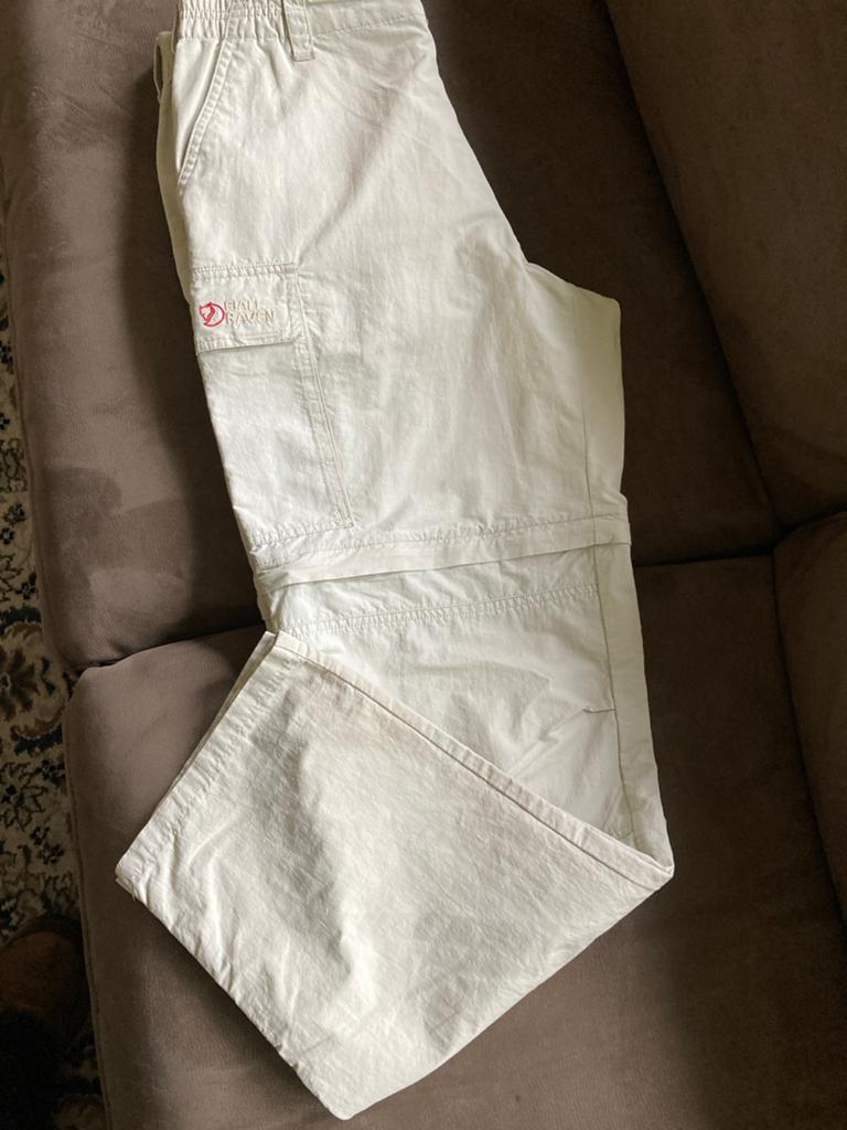 Fjällräven Trousers Zip-Off - Beige maat 38, Kleding | Dames, Ophalen of Verzenden, Zo goed als nieuw, Overige kleuren