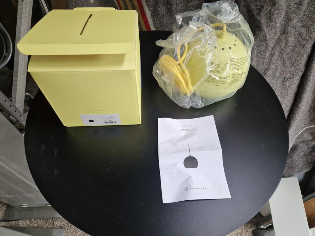 Frandsen ball lemonade design hanglamp, Ophalen of Verzenden, Nieuw, Minder dan 50 cm
