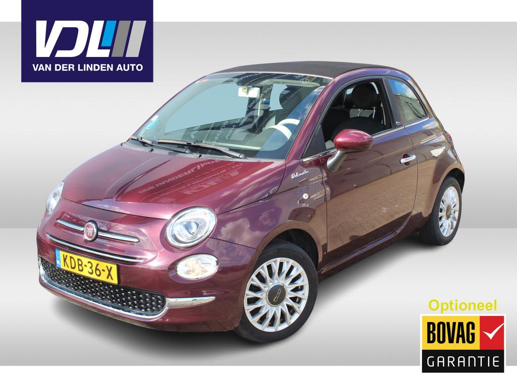 Fiat 500C 1.0 Hybrid Dolcevita Apple carplay/ Android auto l, Auto's, Fiat, Bedrijf, Te koop, 500C, ABS, Airbags, Airconditioning