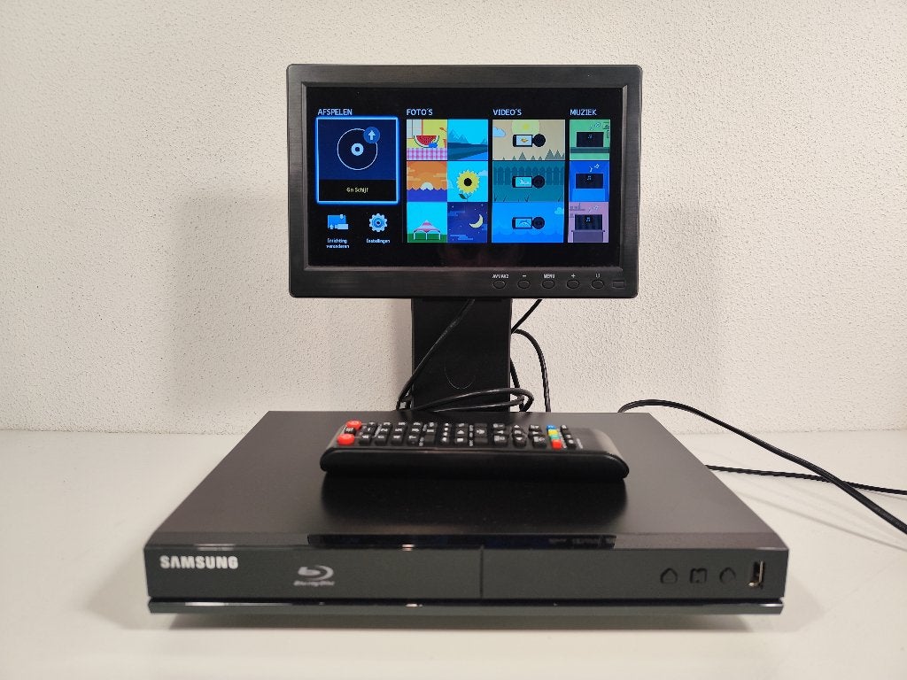 Samsung BD-J4500 Blu-ray-speler [AP675], -, -, Ophalen of Verzenden, Zo goed als nieuw