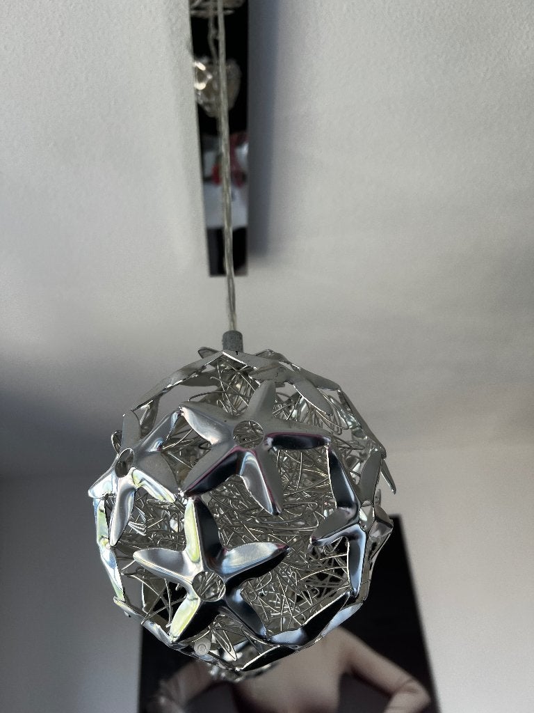 Zilveren hanglamp, Ophalen, Gebruikt, Overige fittingen