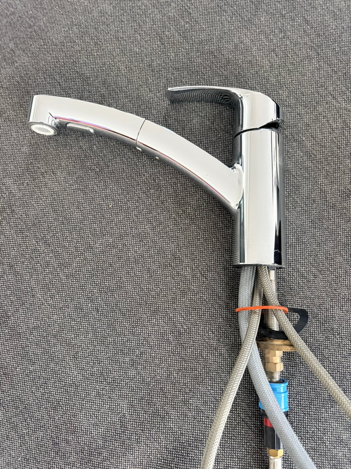 Grohe keukenkraan met uittrekbare sproeikop, Doe-het-zelf en Verbouw, Sanitair, Ophalen of Verzenden, Gebruikt, Kraan