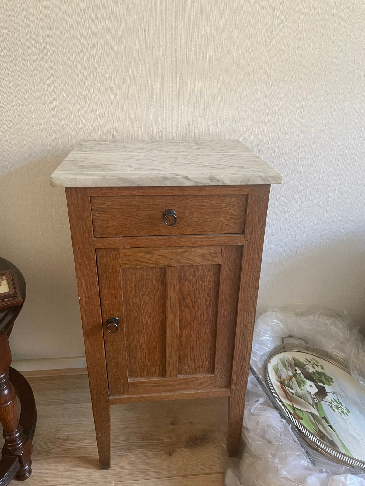 Nachtkastje, Ophalen, Zo goed als nieuw, Minder dan 45 cm, 55 tot 70 cm