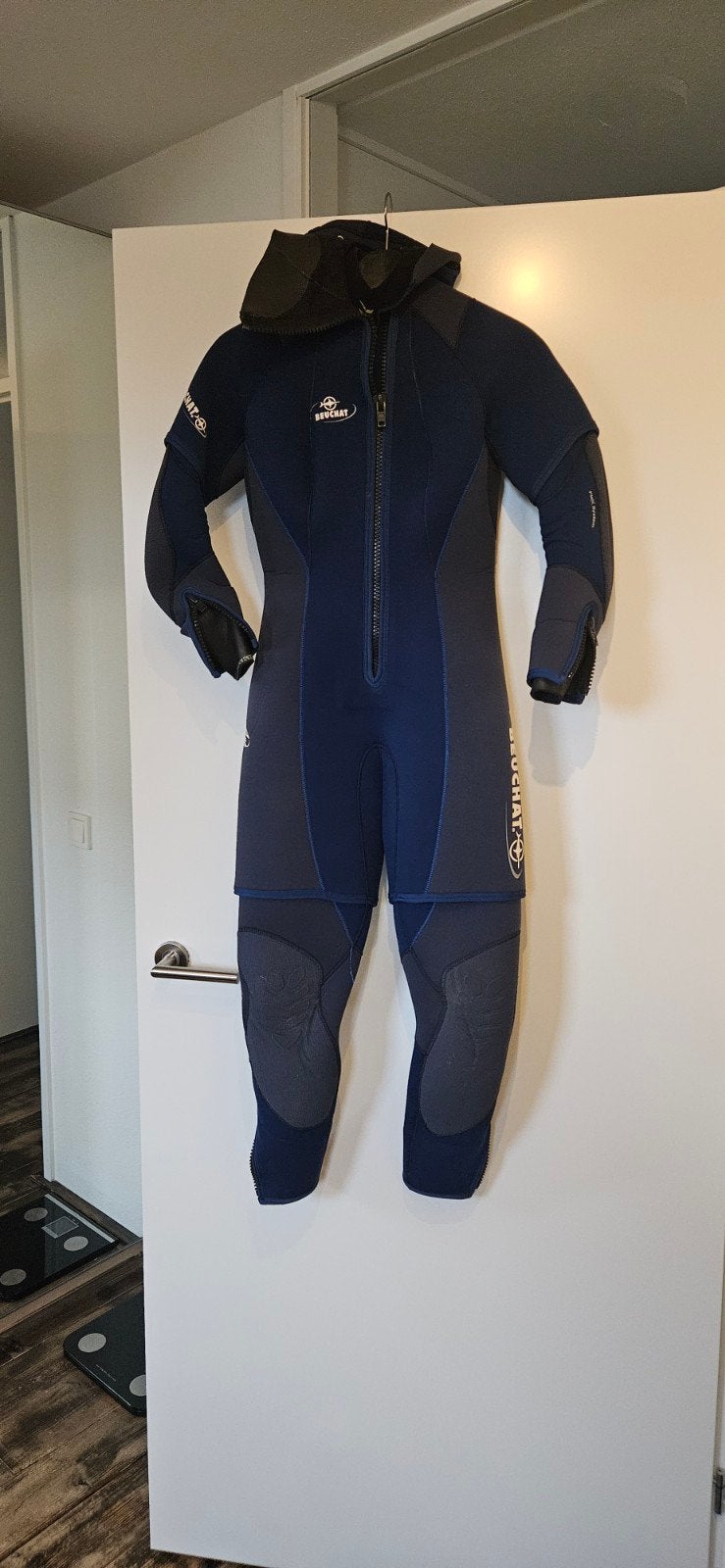 Beuchat duikpak 7 mm voor Dames. maat M, Ophalen, Gebruikt, Duikpak