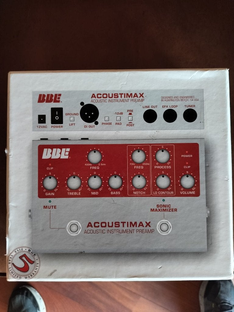 Foto 2 van Acoustimax Sonic Maximizer BBE