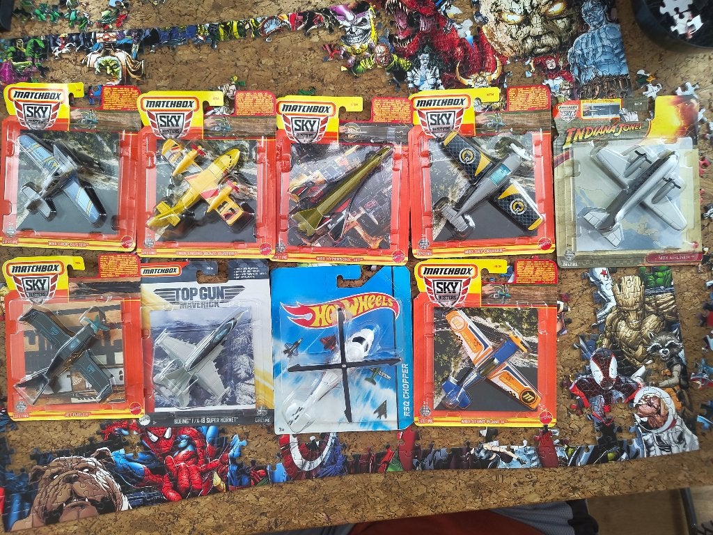 Verzameling Matchbox en Hot Wheels Vliegtuigen (Zeldzame), Ophalen of Verzenden, Nieuw, Overige typen