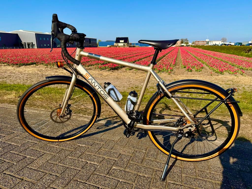 Santos Travelmaster 2+ Reisfiets - Zo goed als nieuw, Ophalen, Zo goed als nieuw, Aluminium, 24 inch of meer