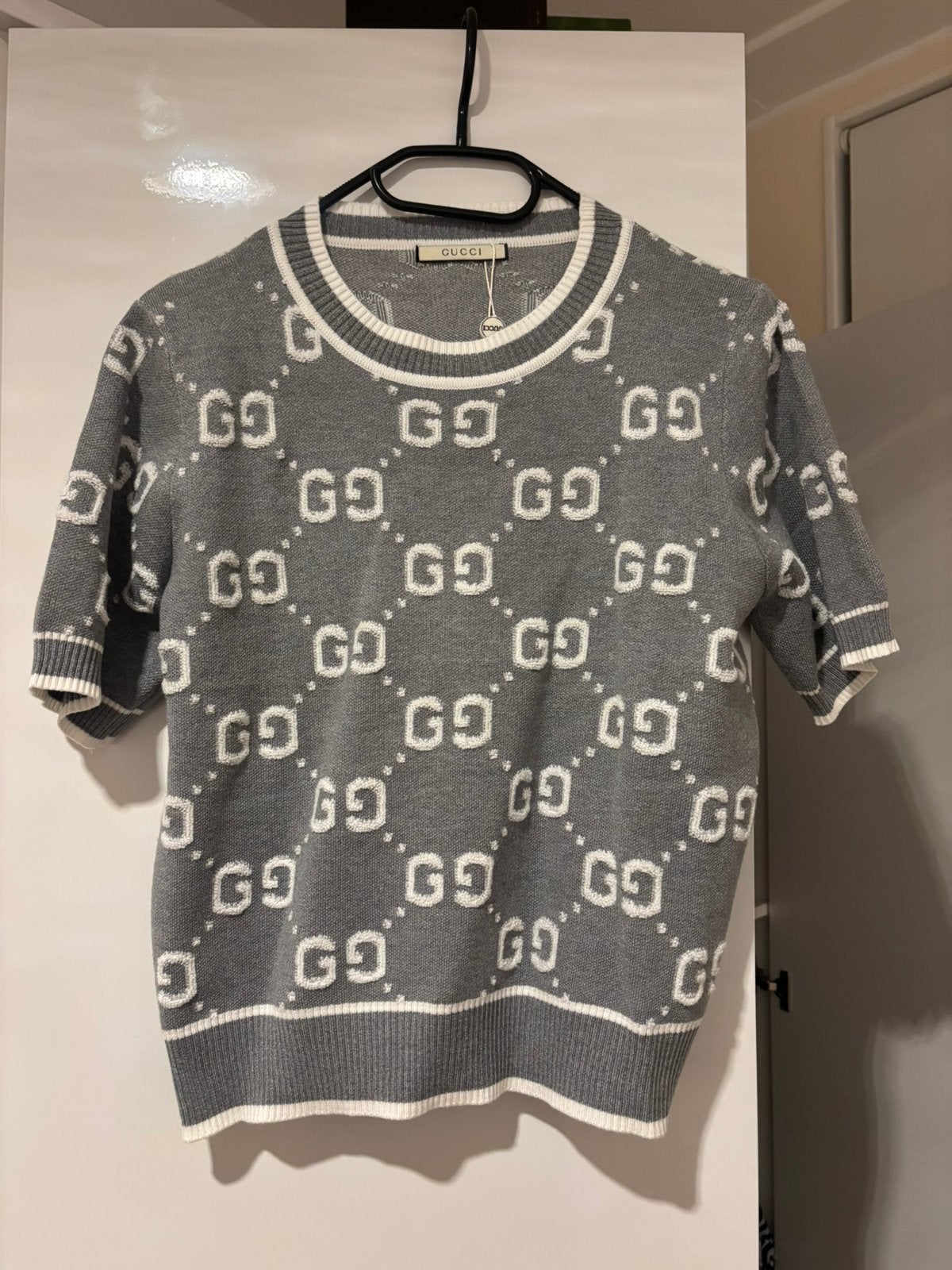 Gucci knitwear trui dames nieuw, Kleding | Dames, Ophalen of Verzenden, Nieuw, Maat 36 (S), Grijs