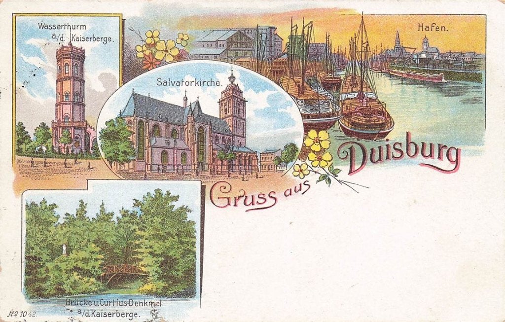 702-364-039 Duisburg, Verzenden, Voor 1920, Duitsland