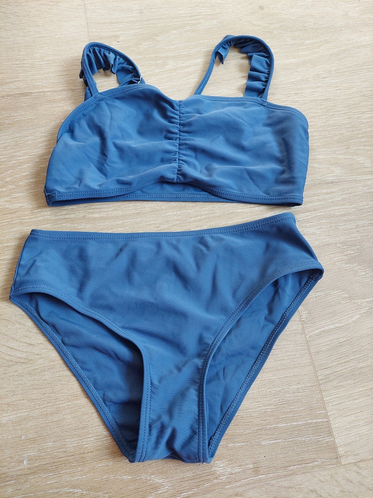 Groene bikini, maat 11/12 jaar, nog nieuw, Ophalen, Nieuw, Groen, Bikini