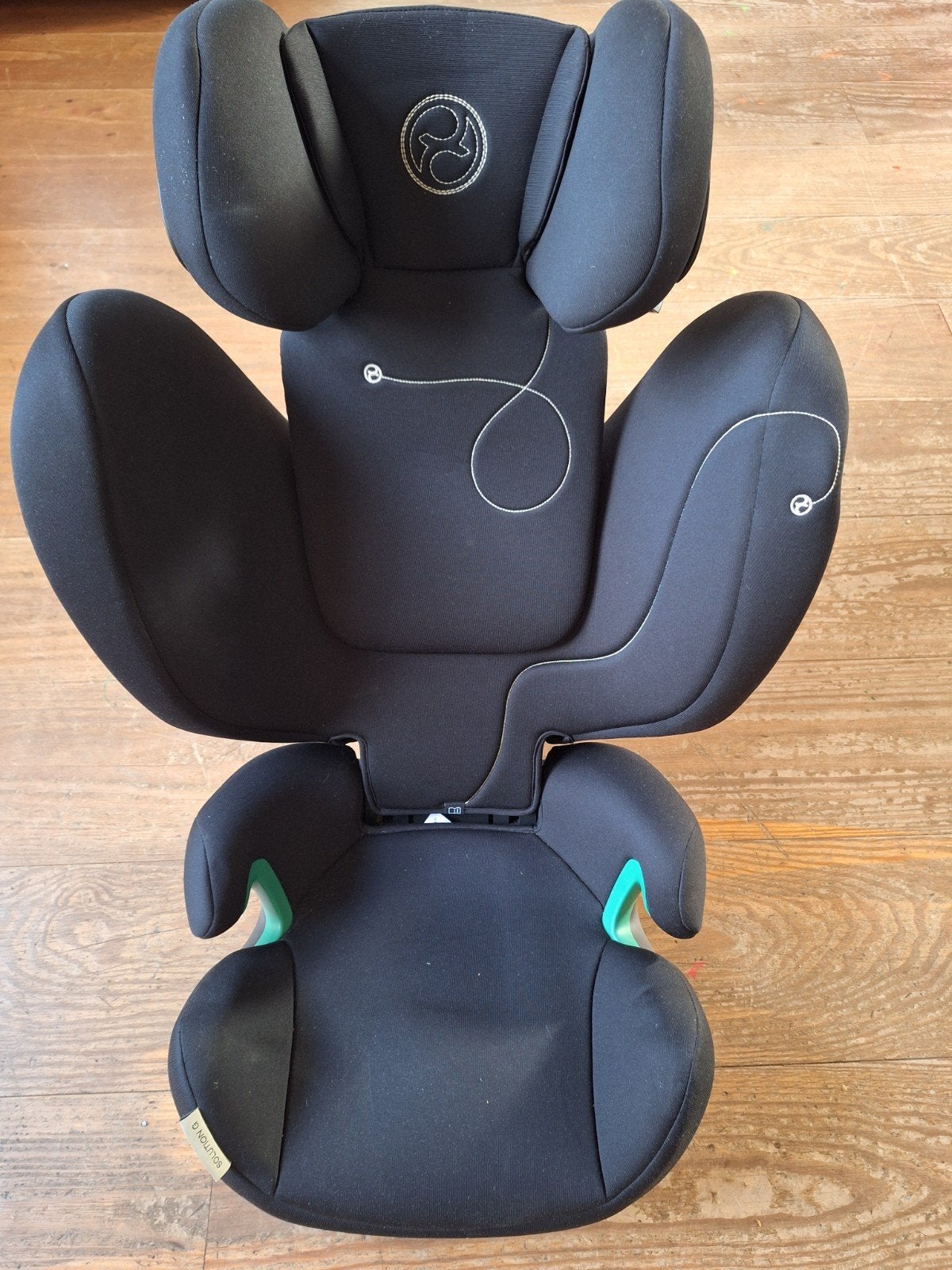 Cybex Solution G i-Fix autostoel - Zwart, 15 t/m 36 kg, Verstelbare rugleuning, Zo goed als nieuw, Isofix