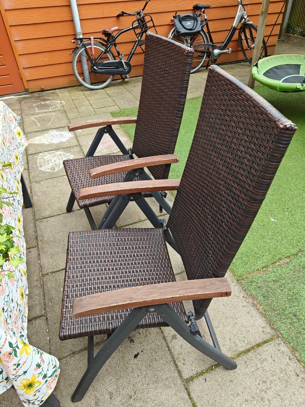 Tuinset met 4 stoelen en tuintafel, Ophalen of Verzenden