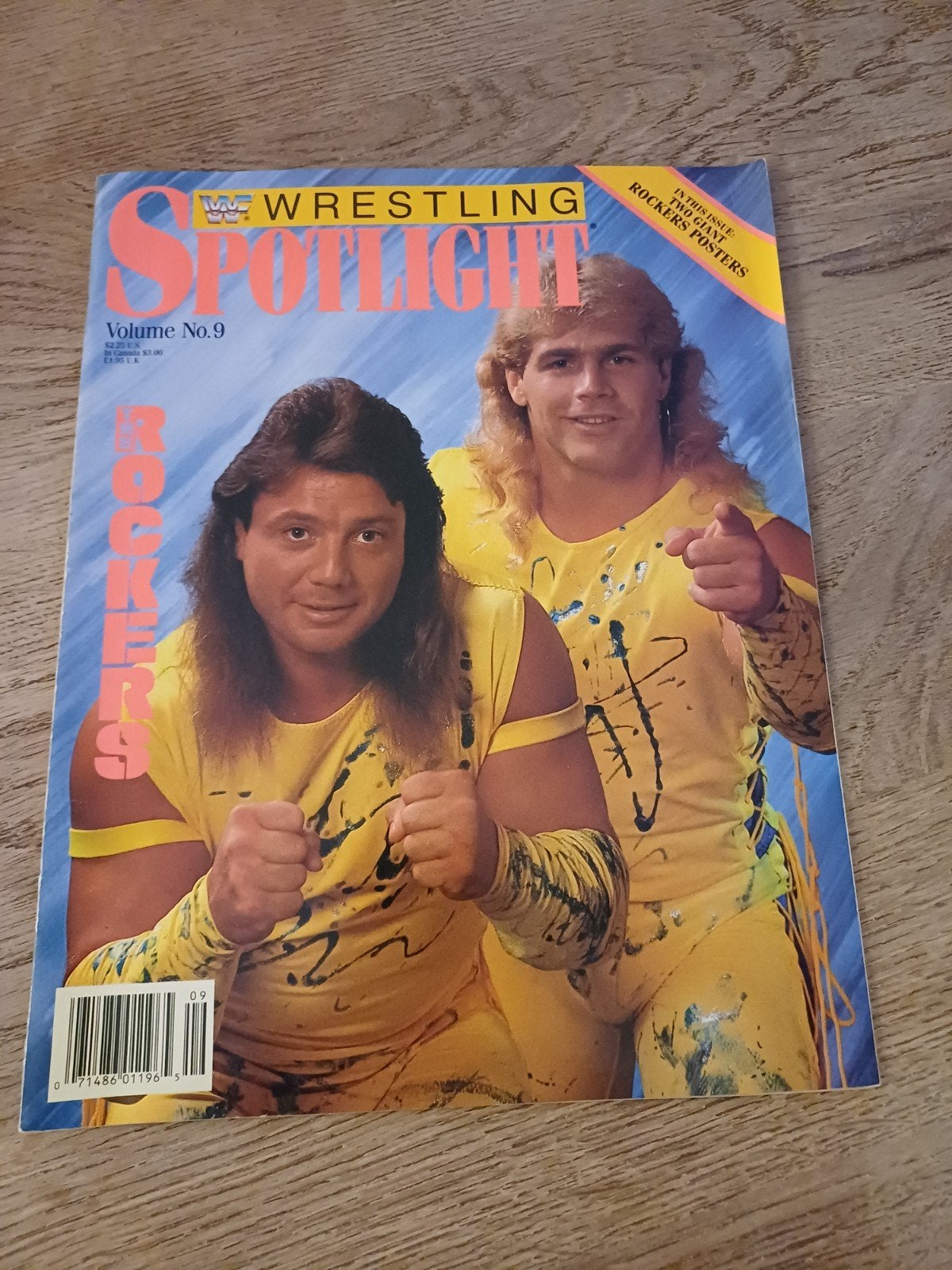 WWF Wrestling Spotlight Volume No. 9 - The Rockers, Boeken, Ophalen of Verzenden, Zo goed als nieuw, Overige typen