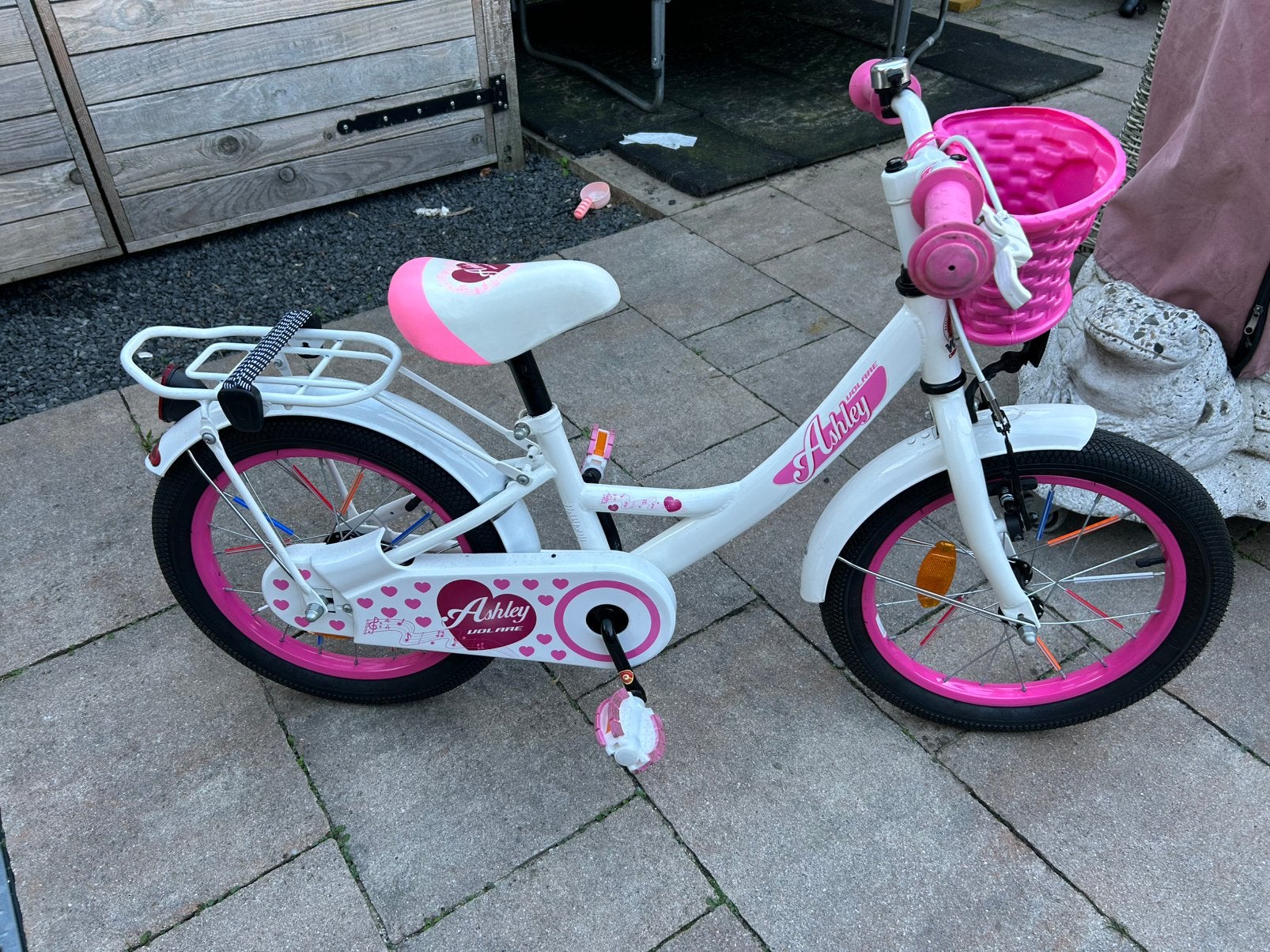 Te koop meisjes fiets, Ophalen, Terugtraprem, 16 inch, Handrem