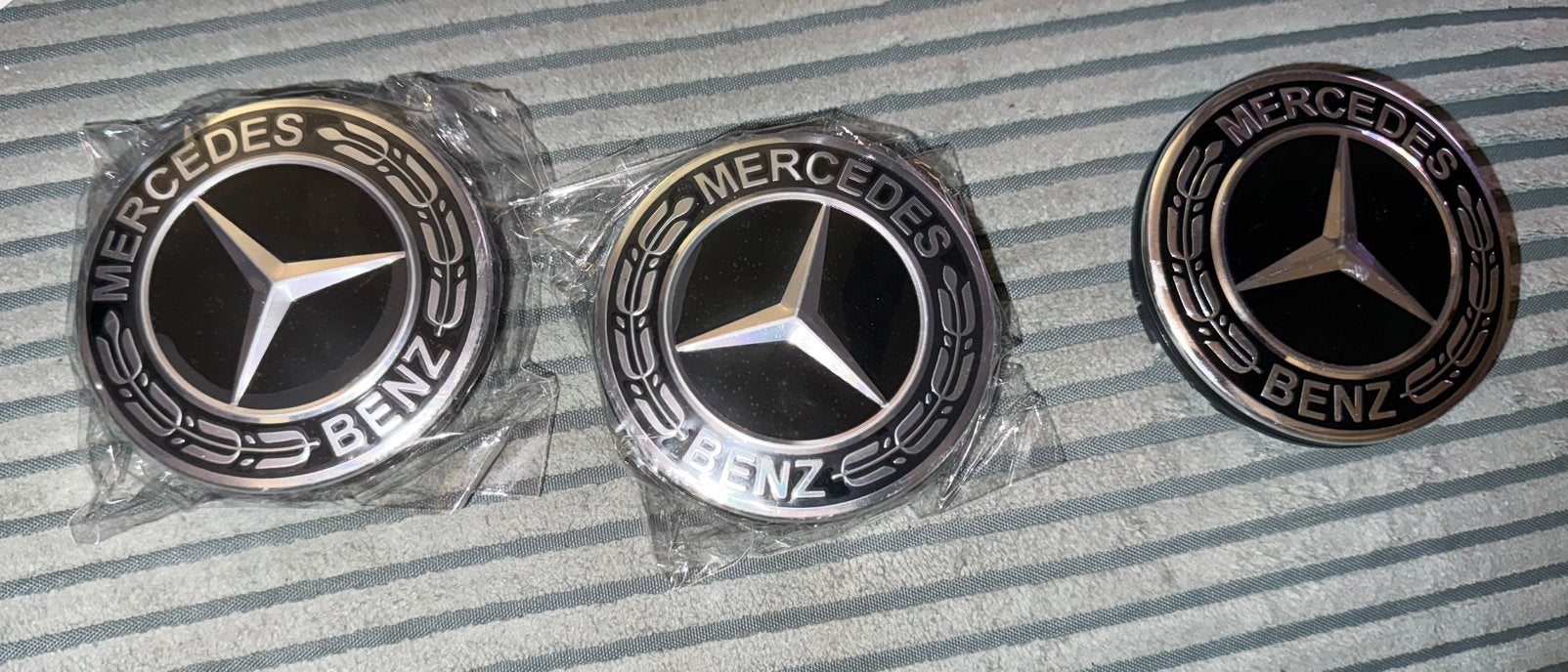 Mercedes Benz velgdoppen nieuw, Ophalen of Verzenden, Nieuw