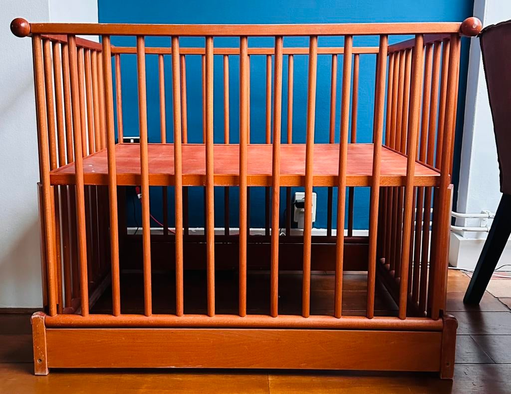 Houten vierkante box Inez, Kinderen en Baby's, Ophalen, Gebruikt