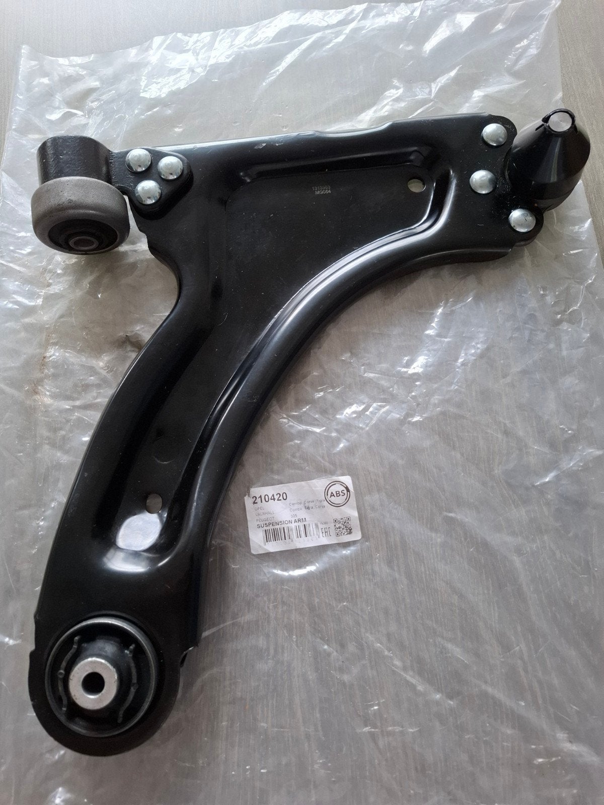 Rechter Draagarm voor Opel Combo, Corsa, Tigra en Peugeot 30, Ophalen of Verzenden, Nieuw, Opel