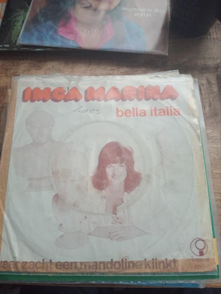 Imca marina - bella italia, Cd's en Dvd's, Vinyl | Nederlandstalig, Ophalen of Verzenden, Zo goed als nieuw, Overige formaten