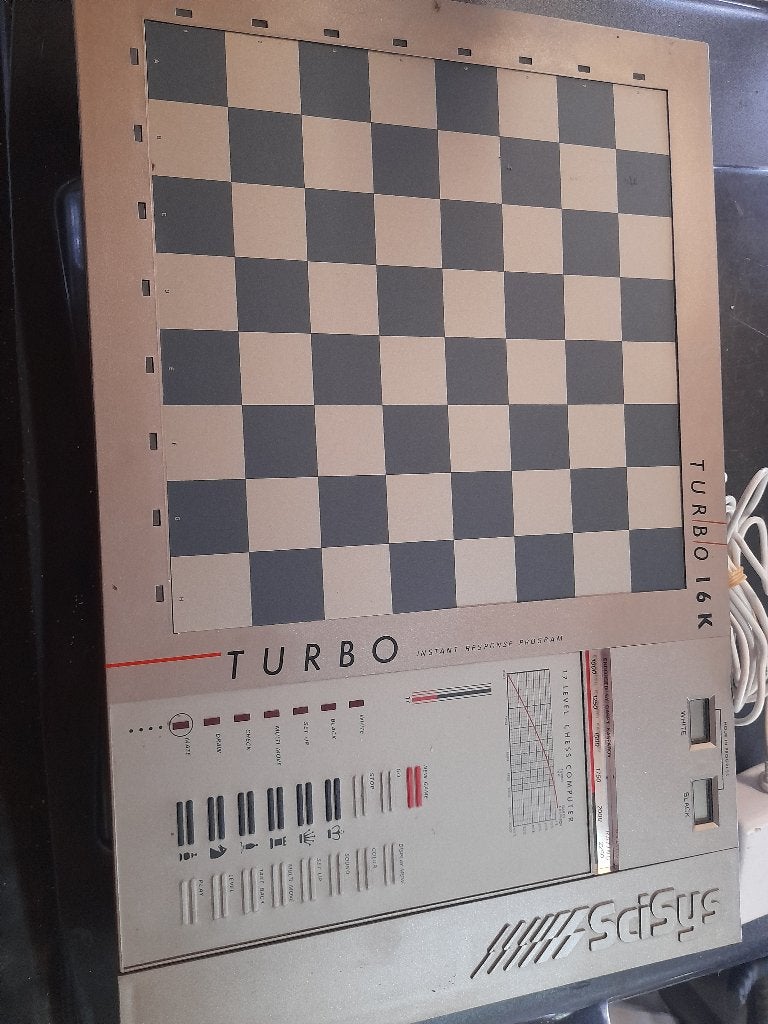 Schaakcomputer kasparov turbo 16 k, Verzenden, Minder dan 500 stukjes, Gebruikt
