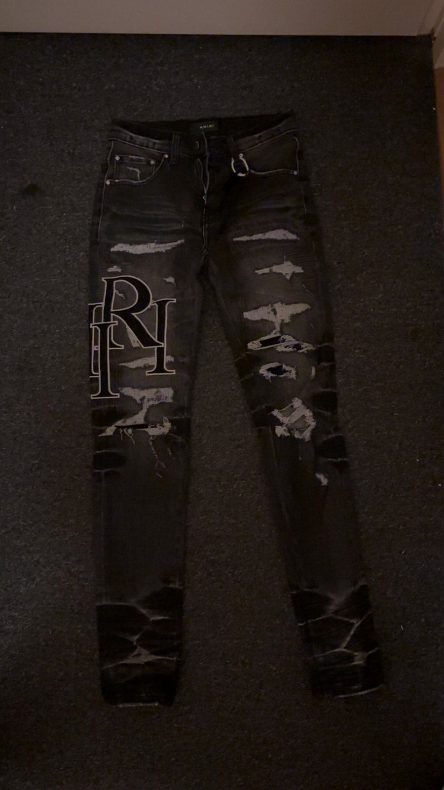 Amiri jeans, Ophalen of Verzenden, Nieuw, Zwart, W32 (confectie 46) of kleiner