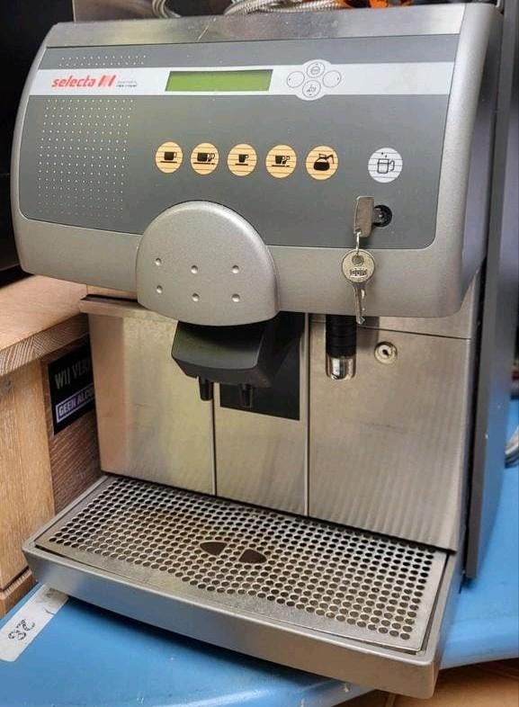 Selecta Rex Royal bonen koffiemachine, Ophalen, Gebruikt, ., 10 kopjes of meer