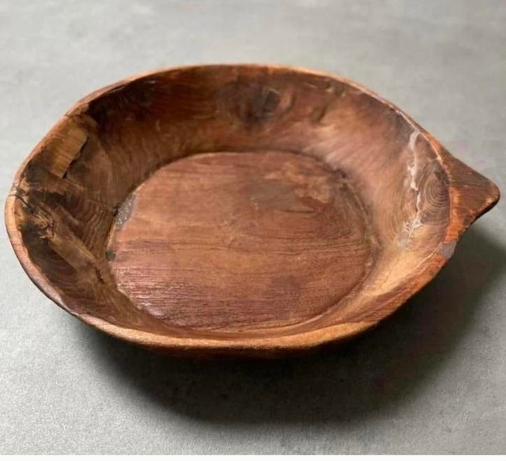 Olijfbak, Ophalen of Verzenden, Zo goed als nieuw, Rechthoekig, Hout
