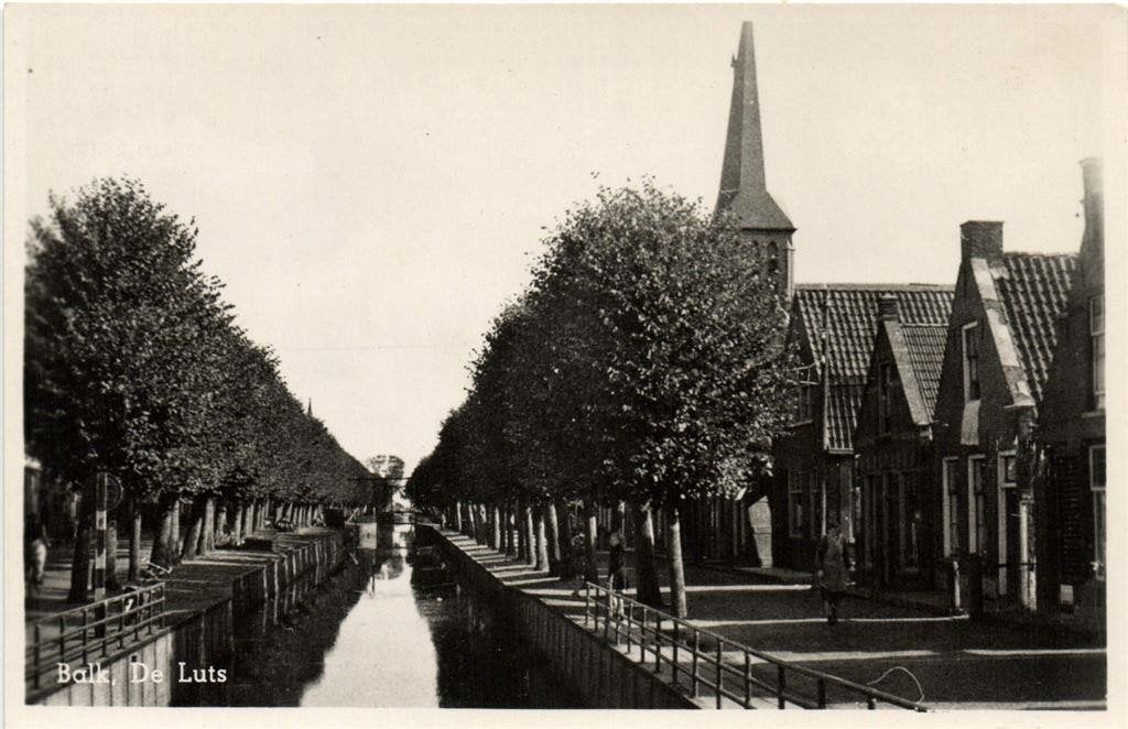 Balk, De Luts - niet gelopen, Ophalen of Verzenden, 1940 tot 1960, Ongelopen, Friesland