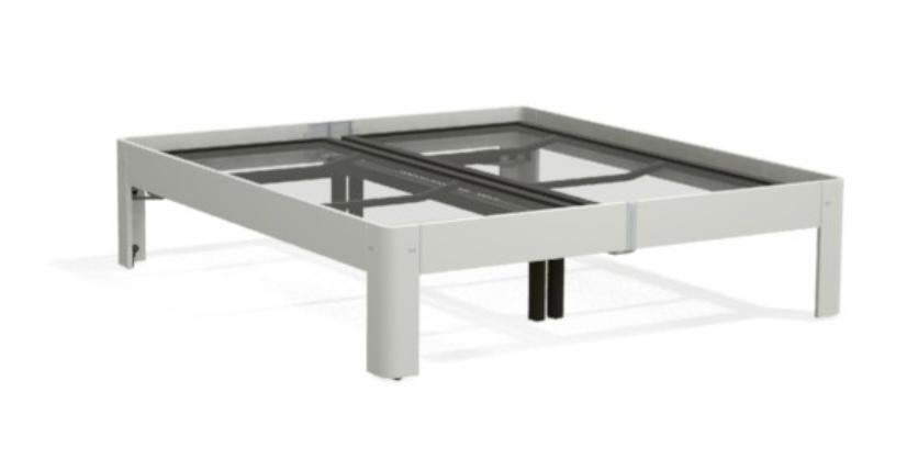 Auping Auronde 1500 160x200 Wit Deelbaar & Elektrisch, Huis en Inrichting, Slaapkamer | Bedden, Verstelbaar, Verzenden, Wit, Tweepersoons