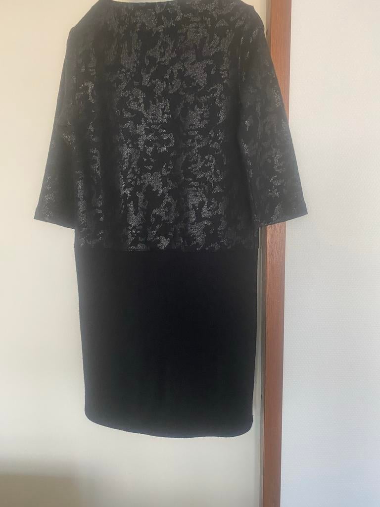 Luisa Cerano Jurk 100% Wol Maat 38/40, Verzenden, Gedragen, Maat 38/40 (M), Zwart