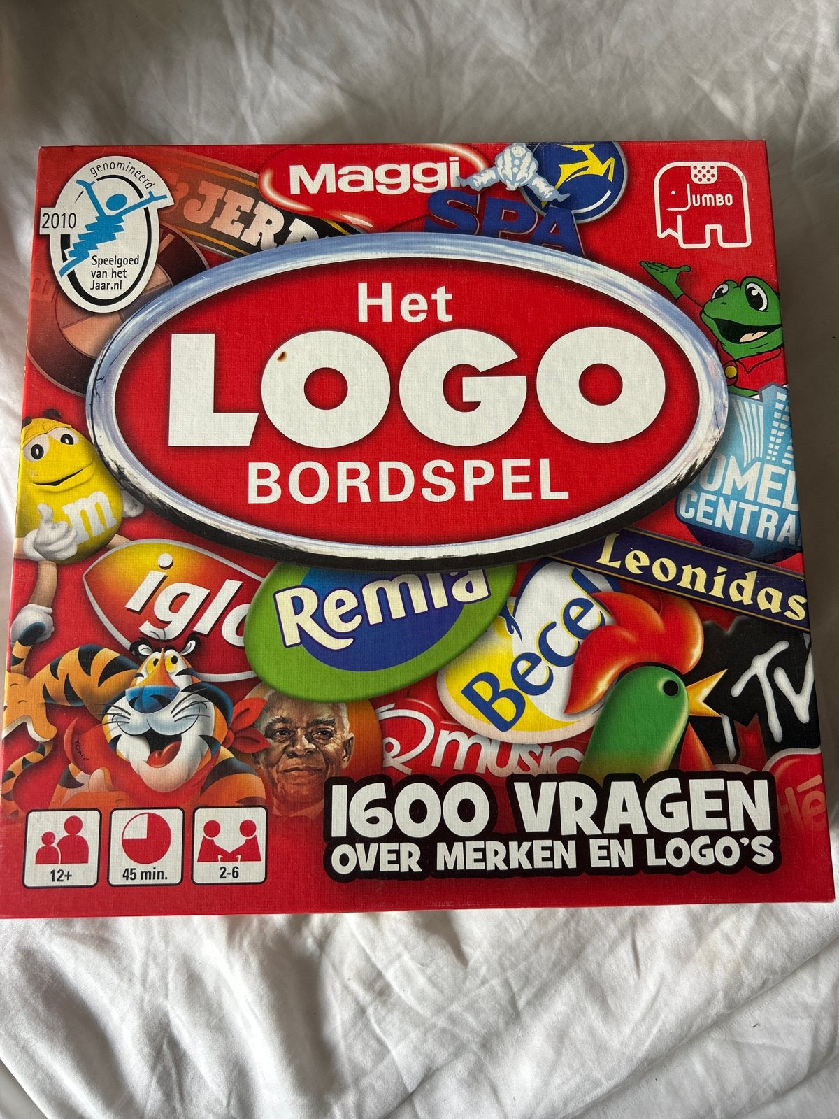 Het LOGO Bordspel, Hobby en Vrije tijd, Drie of vier spelers, Ophalen of Verzenden, Gebruikt